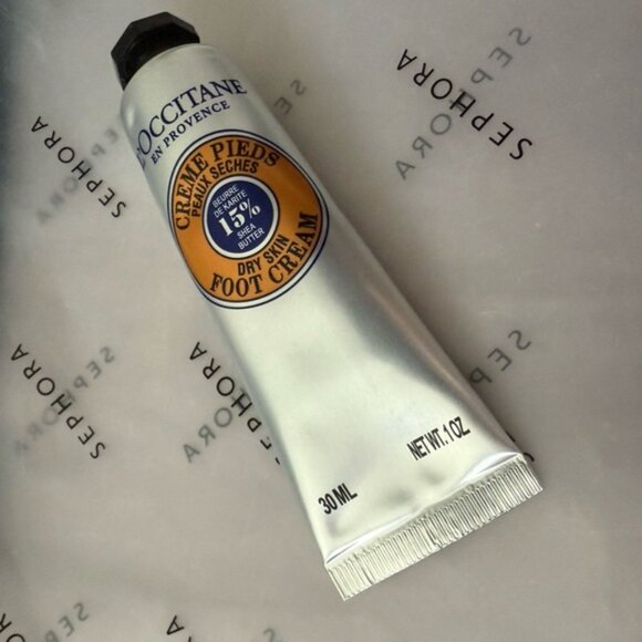 FINAL PRICE LOccitane Silver Foot Cream for Dry Skin 15ml - Picture 3 of 3